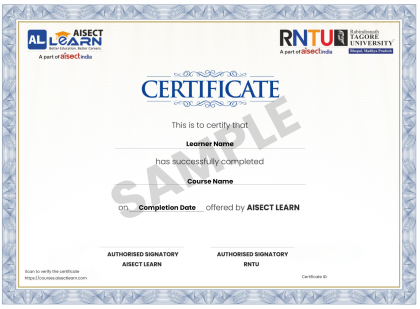sample certificate