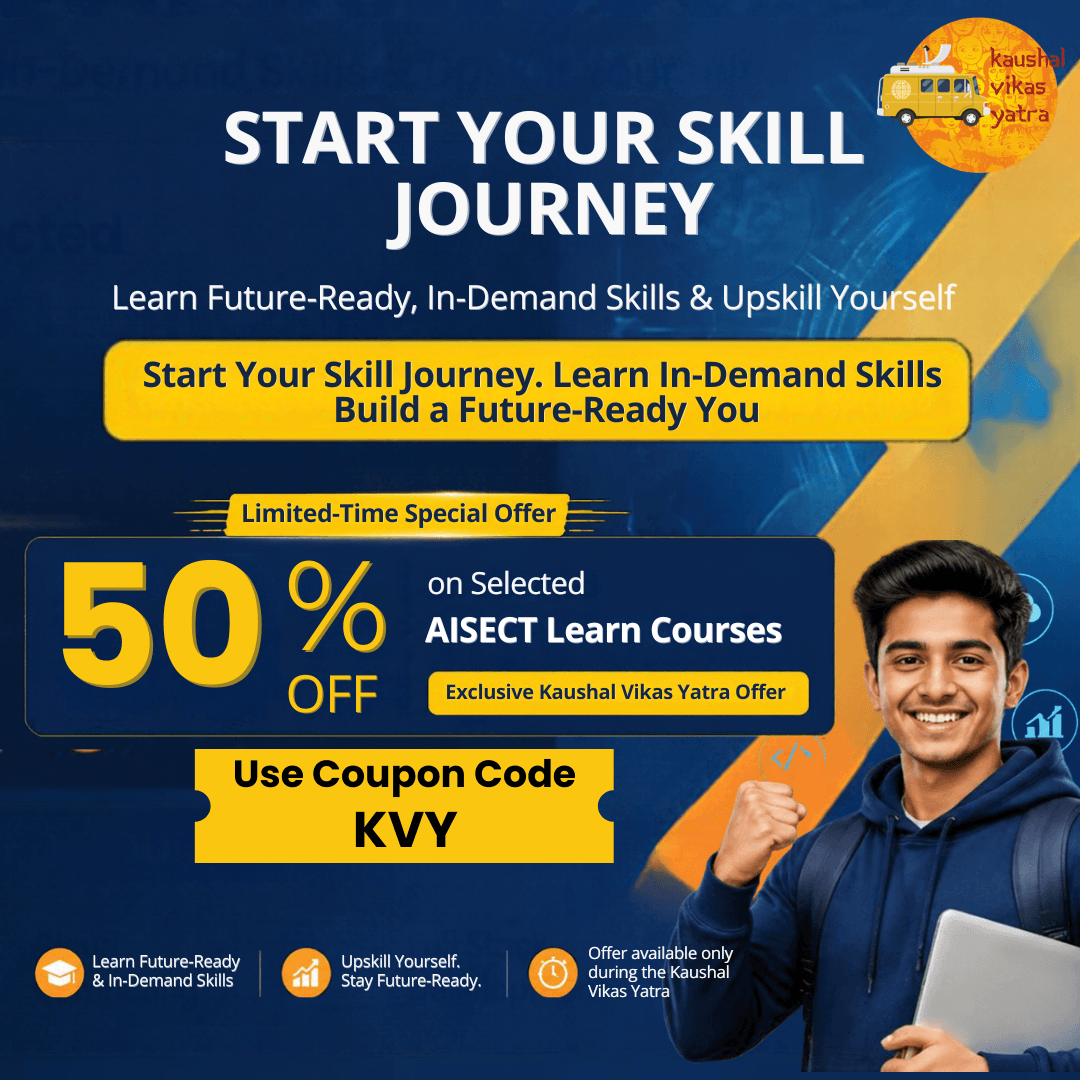AISECT-Learn-Kaushal-Vikas-Yatra-banner-(1080-x-1080-px)-(1) (1)